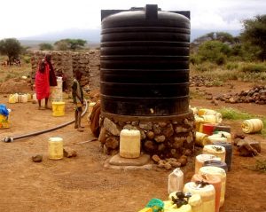 GAZELLE HARAMBEE Water project Riza community 2013 (Kenya)