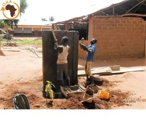 Gazelle Harambee Association de Solidarité en Afrique Forage à Zoungodo 2016 Bénin