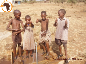 GAZELLE HARAMBEE WATER LEMONGO SCHOOL Kenya 2012