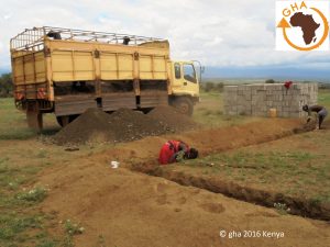 Projet Construction école Angatarangai 2016 Kenya Association solidarité & développement en Afrique Gazelle Harambee 2016 Kenya 